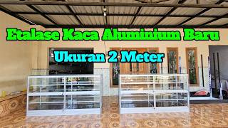 Harga Baru Etalase Kaca Ukuran 2 Meter pandawaaluminium [upl. by Araek801]