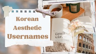 Aesthetic Usernames For Instagram  Aesthetic Names [upl. by Ansev636]