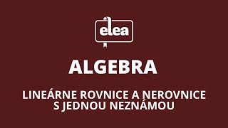 Nerovnice v podielovom tvare  Elea Nauč sa matiku [upl. by Goldberg]