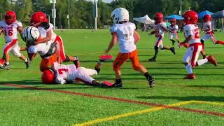 DELAWARE WILDCAT 7U vs DA SHOW 7UINSTANT DEFENSE MATCH UP MUST WATCH [upl. by Enohsal]