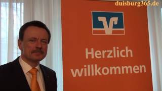 Bilanz der Volksbank Rhein Ruhr 2013  Gespraech mit Thomas Diederichs [upl. by Analram570]