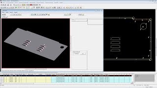 AMADA AP100 SP Forming Extrude Tooling Setting [upl. by Auqenahc]