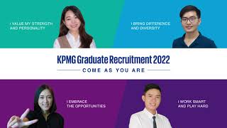 KPMG GRADUATE RECRUITMENT PROGRAM [upl. by Ahseiyn973]