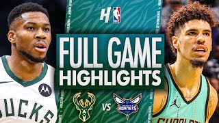 Milwaukee Bucks vs Charlotte Hornets  Full Game Highlights  November 16 202425 NBA Season [upl. by Nolie651]