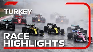 2020 Turkish Grand Prix Race Highlights [upl. by Ennaharas909]