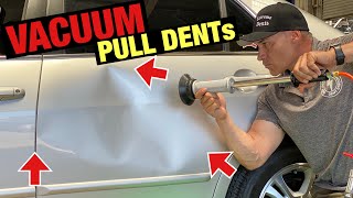 My Auto Body Dent Puller  VACUUM Paintless Dent Repair [upl. by Roddy]