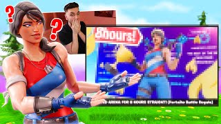 Reacting To My ONE YEAR Arena Progression Fortnite Battle Royale [upl. by Armat]