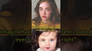 Heterochromia Iridum Different Eye Colors Explained facts shorts eye heterochromia [upl. by White125]