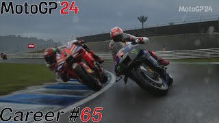 MotoGP 24  Career Pt 65 The Yamaha Shines At Motegi [upl. by Persis]