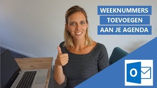 Weeknummers in je Agenda toevoegen 📅 [upl. by Barina191]