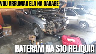 Como trocar tirar o parachoque dianteiro da S10 antiga 1997 [upl. by Aschim]