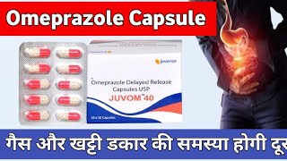 Omeprazole gastro resistant capsules ip 20 mg in Hindi  Omeprazole Capsules  Omeprazole 20mg [upl. by Nosirrah566]