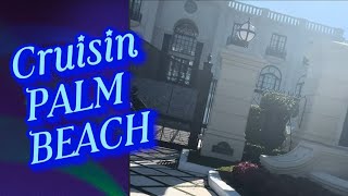 Cruisin PALM BEACH MARALAGO amp Stunning Mansions on 2Wheels [upl. by Aneekal731]