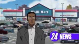 Boondocks Lamilton Taeshawn Real and Cartoon Compared [upl. by Eirojram374]