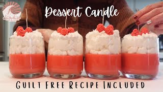 Candle Making Tutorial  Dessert or Candle How To Make A Dessert Candle Free Recipe [upl. by Laetitia]