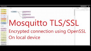 How to install and configure Mosquitto TLSSSL on local device MQTT Mosquitto Broker part 3 [upl. by Tannen]