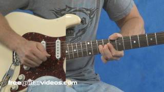 Am Pentatonic Blues Guitar Licks [upl. by Salakcin804]