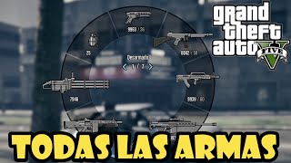 Como tener TODAS las ARMAS en GTA 5 Modo Historia✔️ [upl. by Atiuqihs]