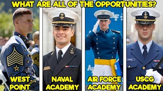 Every US Military Service Academy Explained What are they like [upl. by Barnett991]