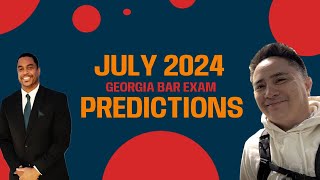 Bar Exam Drills Podcast  Ep 018  July 2024 Georgia Bar Exam Essay Predictions [upl. by Recneps]