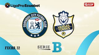 GUAYAQUIL CITY VS VARGAS TORRES  LIGAPRO ECUABET 2024 [upl. by Chancellor484]