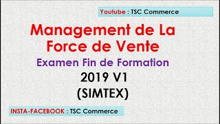 Force de Vente  EFF 2019 V1 SIMTEX [upl. by Ruhtracm8]