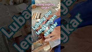 Cage arch drill hole videoshort mesinbor sangkarburung shorts [upl. by Merritt]