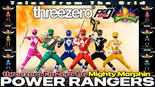 threezero FigZero 16 Mighty Morphin Power Rangers  Tales From The Grid [upl. by Rodoeht850]