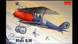 Pfalz D III Roden 132 [upl. by Strauss]