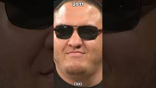 Samoa Joe Throughout the Years 20002024 samoajoe wwe aew [upl. by Witcher]