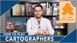 Cartographers  How to Play in UNDER 8 Minutes [upl. by Esertal]