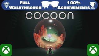 Cocoon  Best Debut Indie Game GamePass Game  Fast Achievements Guide  1000GS [upl. by Itagaki]