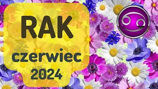 RAK ♋ CZERWIEC 2024 ♋ prognoza Tarota 🔥NIE STUDŹ SWOICH NADZIEI NIC ZŁEGO NIE CZAI SIĘ PO KĄTACH🔥 [upl. by Miza616]