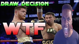 Gennady Golovkin vs Canelo Álvarez Draw Decision CaneloGGG [upl. by Hedve]