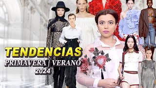 10 TENDENCIAS PRIMAVERA VERANO 2024 Que SI puedes Usar [upl. by Tana]