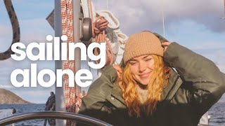 Battling storms as winter looms│Solo sailing in the Arctic [upl. by Pyne]