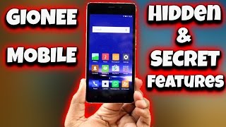 GIONEE Hidden amp Secret Features [upl. by Nuahc]