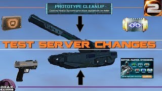 Test Server Changes  PROTOTYPE Tanks  New Implants NS Pistol Hossin Sky Alerts PlanetSide 2 [upl. by Graniela]