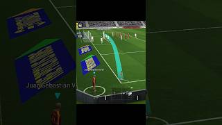 Excellent corner top on goal post 😯  efootball efootball2025 [upl. by Tami]