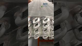 Refrigerator Evaporator Manufacturing  Fin Tube Assembly  Episode 5 of 12 [upl. by Lilahk304]