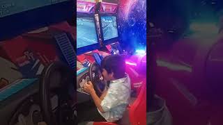 Racing Arcade Game MachinePlaying Car racing game in Aeon mall Ise Mie prefecture Solapur [upl. by Ursulina]