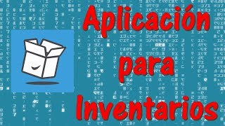 Aplicación para Inventarios AppAndroid [upl. by Asit]