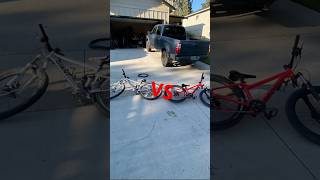 Red bike vs silver bike ￼ [upl. by Rocco]