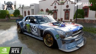 Ford Mustang honicorn v2  fh5 gameplay  ken block like drift  hoonicorn fordmustang [upl. by Quartas775]