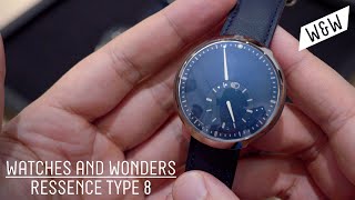 HandsOn With The Ressence Type 8 Type 3 and Type 2  Worn amp Wound at Watches and Wonders [upl. by Jc]