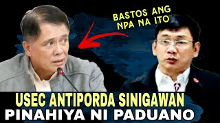 PADUANO BINASTOS ANG RESOURCE PERSON USEC BENNY ANTIPORDA [upl. by Yolanda]