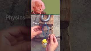 Physics Experiment 😱physicsexperiment scienceexperiments chemistryexperiments alberteinstein [upl. by Roselyn]