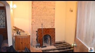 How to Remove a Chimney Breast  Chimney Breast Removal  Ground Floor Chimney Breast Removal  RSJ [upl. by Ocicnarf]