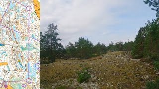 WMOC 2024 long final M35B  Orienteering Headcam video [upl. by Gathers]