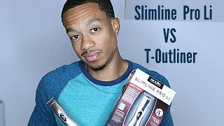 Andis Slimline Pro Li Vs Andis TOutliner  Full Review [upl. by Name]